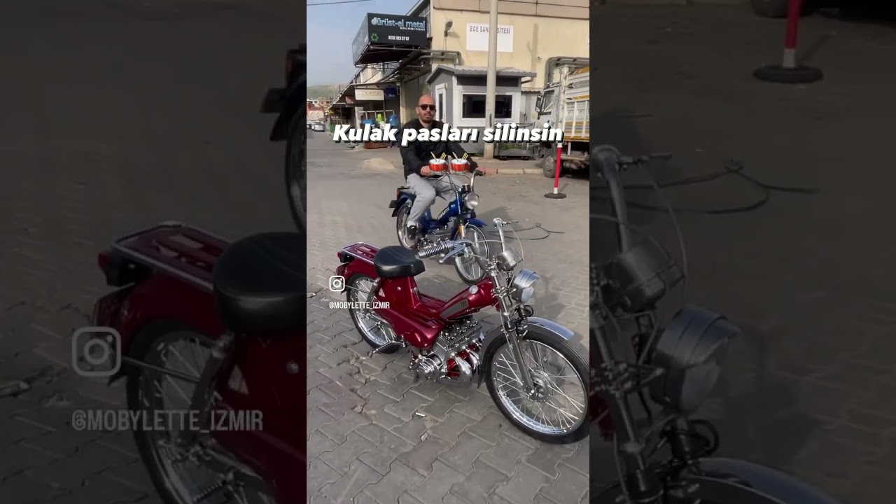 Kulak pasları silinsin🔥🔥 #mobilet #mobylette #mobilette #turkey