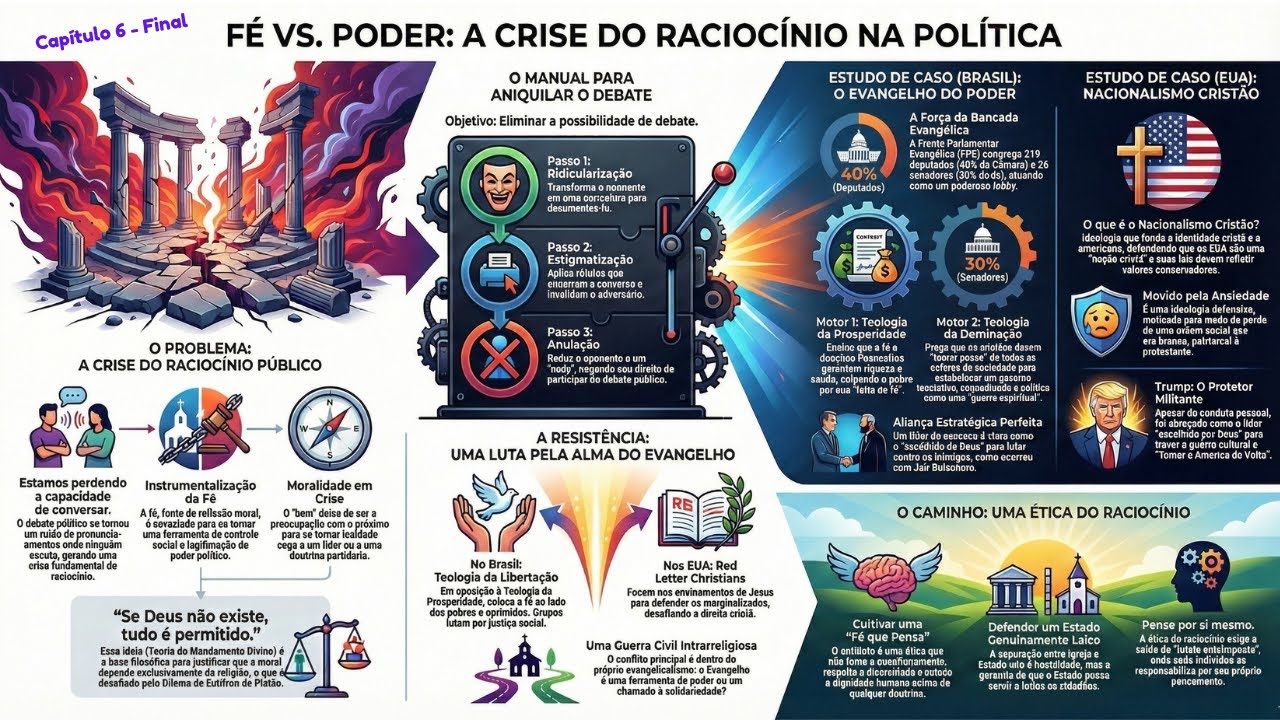 Como a Fé Cristã se tornou estratégia de manipulação política? 😮⛪