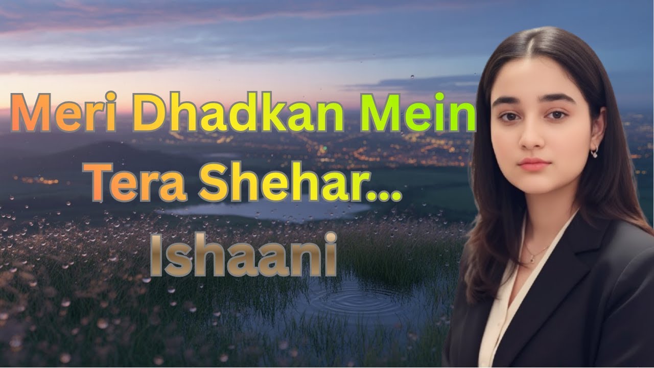 Meri Dhadkan Mein Tera Shehar | Emotional Hindi Lo-fi Song | ISHAANI