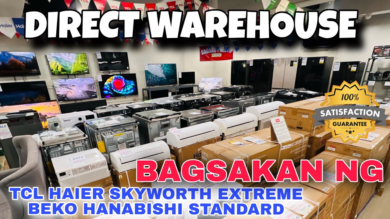 Direct Warehouse Bagsakan ng Murang Appliances na Araw Araw naka Sale | TourVlog