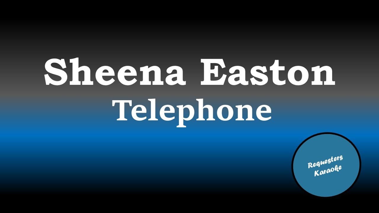Sheena Easton - Telephone (Karaoke Version)