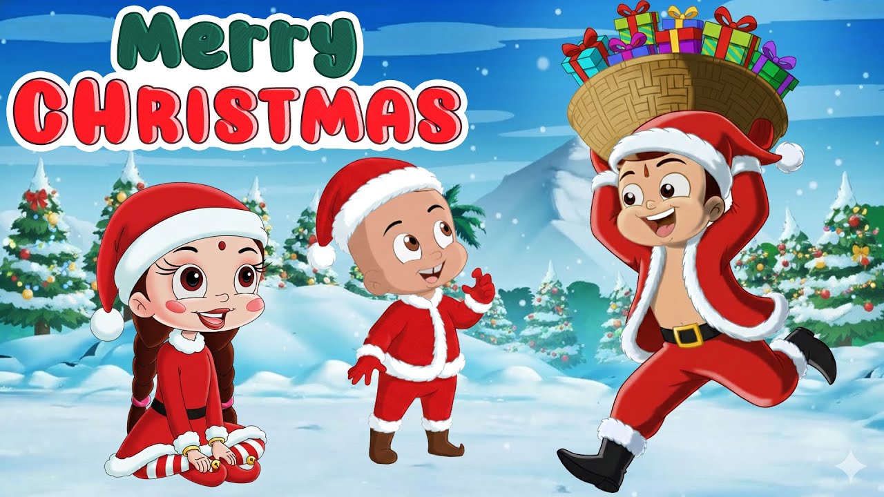 Chhota Bheem - Santa Bheem Ka Surprise | Christmas Special Video | Winter Cartoon for Kids