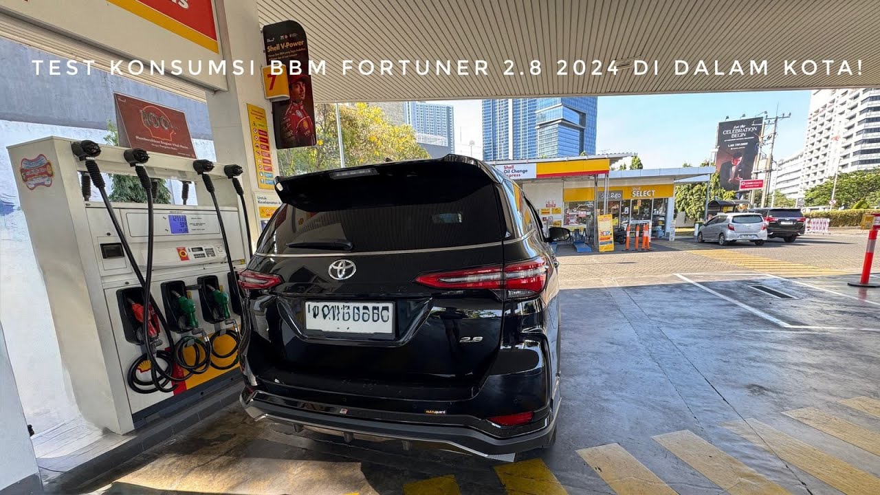 TEST KONSUMSI BBM FORTUNER 2.8 GR SPORT DIESEL 2024 DI DALAM KOTA? BOROS KAH?BISA DAPAT BERAPA?