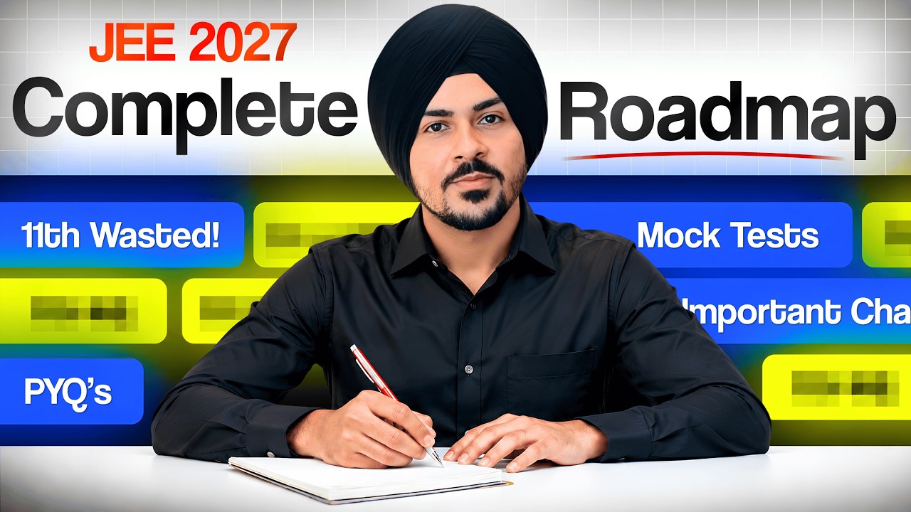 AIR 100 Roadmap - JEE 2027 6 Month Study Strategy