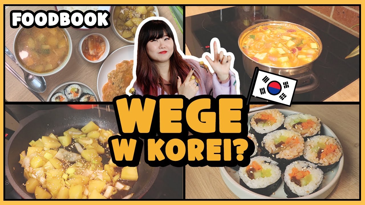 🌶 4 KOREAŃSKIE WEGE POTRAWY! 🌶  (Czy w Korei można być wege?)