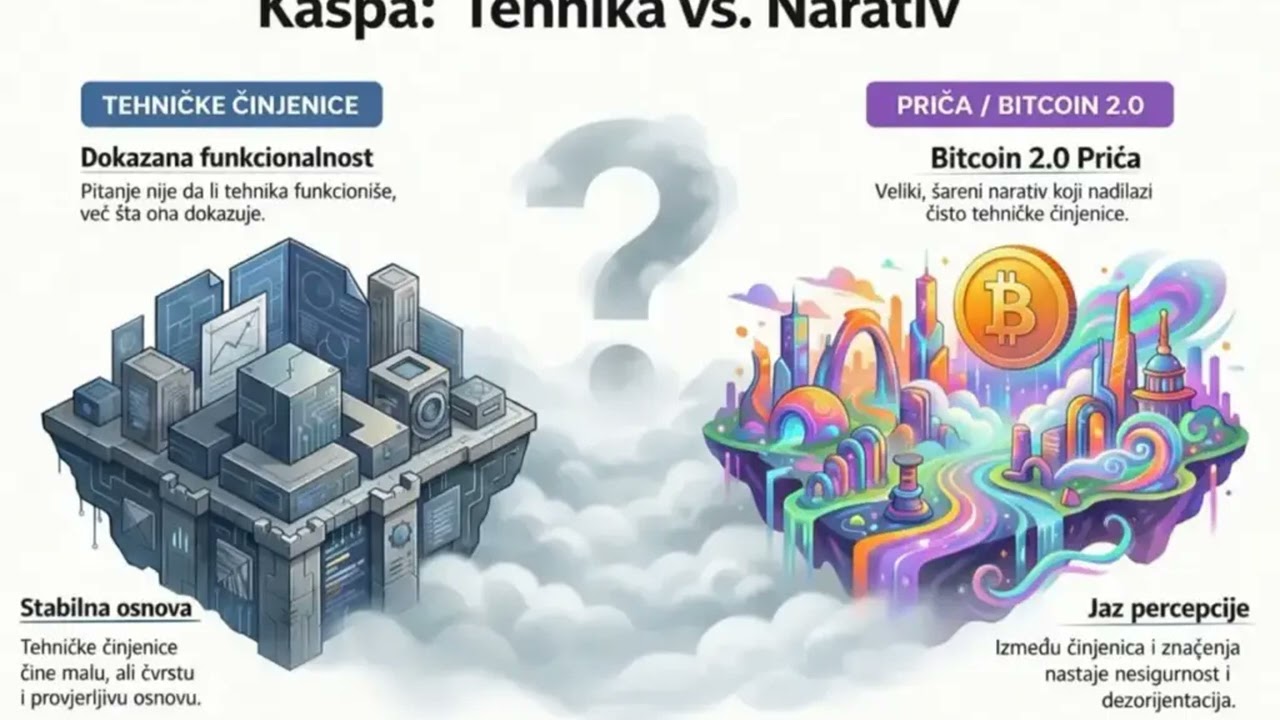 Kaspa &ndash; Technology. Vs. Narrative.