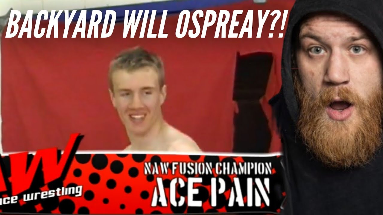 Will Ospreay as “Ace Pain” in a BACKYARD Wrestling Match?! | Pro Wrestler Reacts