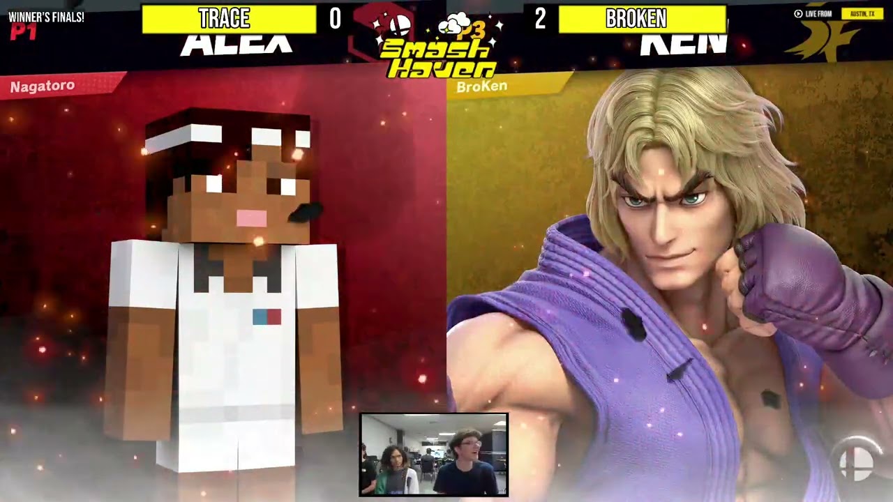 SmashHaven #12 - UT | Trace (Steve) vs Valor | BroKen (Ken) - Loser's Finals