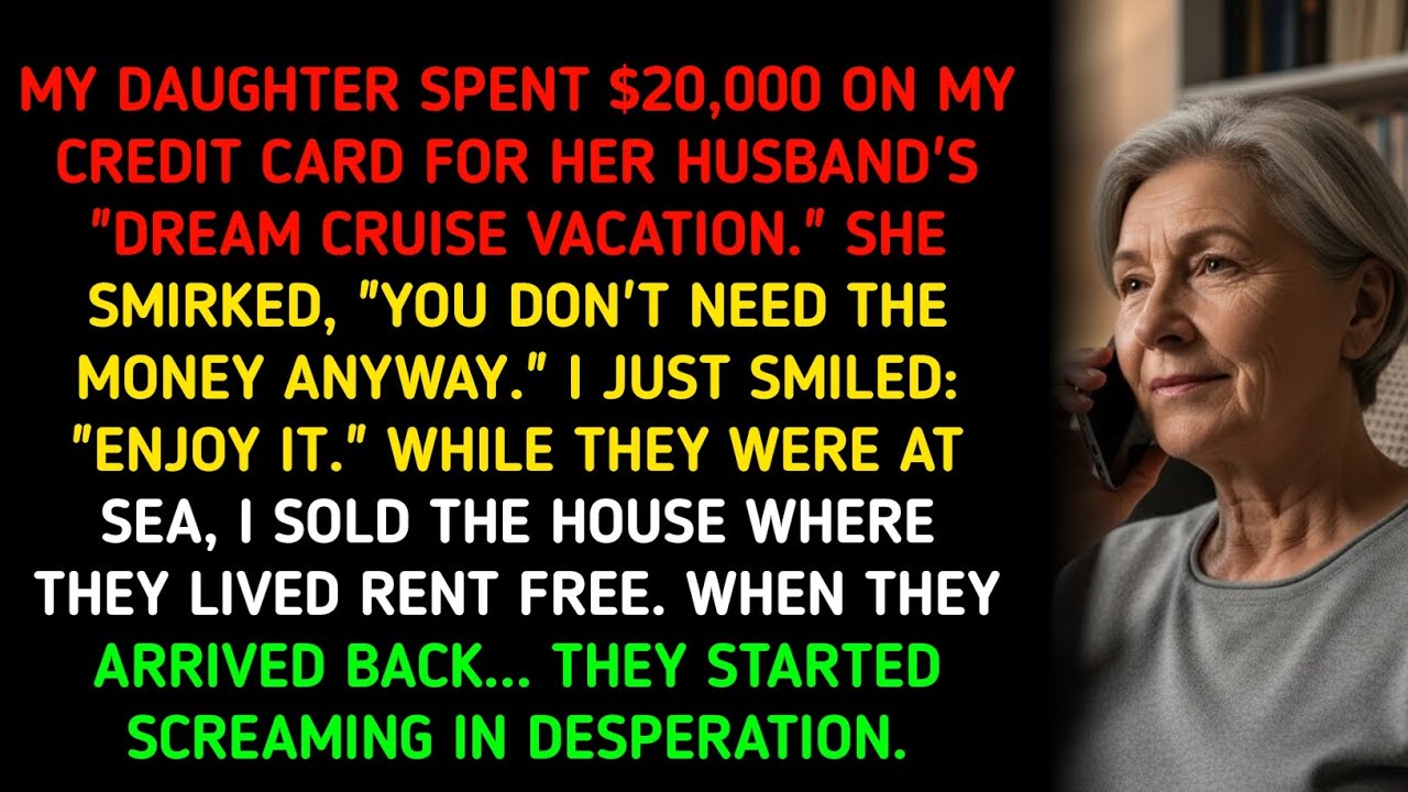 MY DAUGHTER SPENT $20,000 ON MY CREDIT CARD FOR HER HUSBAND'S 