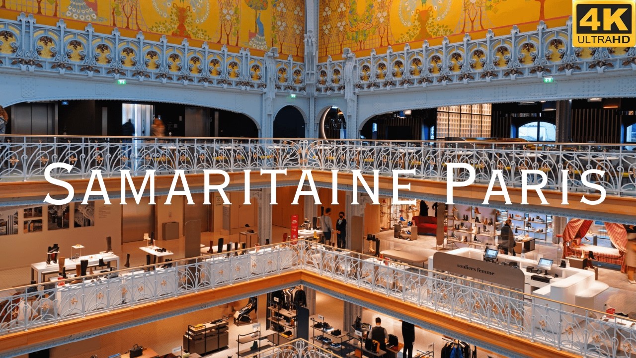 La Samaritaine Париж Прогулка &ndash; Роскошный универмаг в Париже - Франция 🇫🇷❤️ 2025