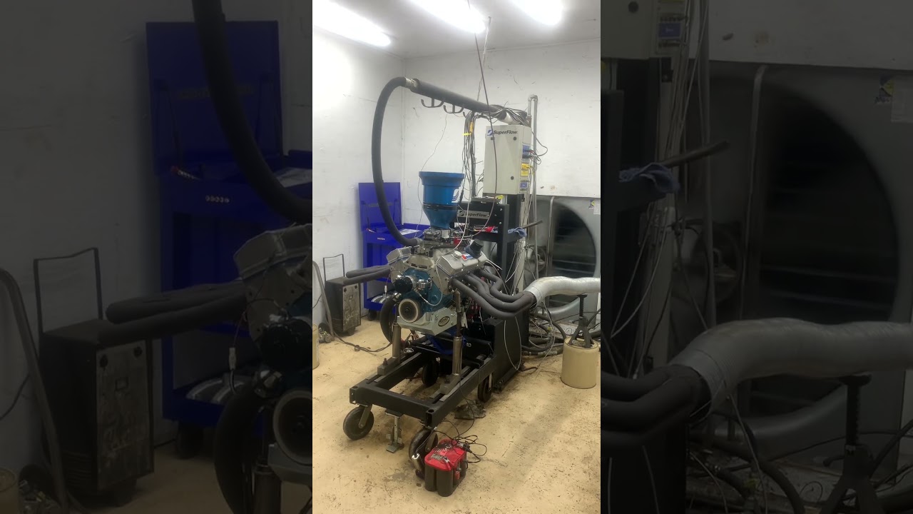 385ci SBC 13.5:1 compression Solid roller.  Dyno results!
