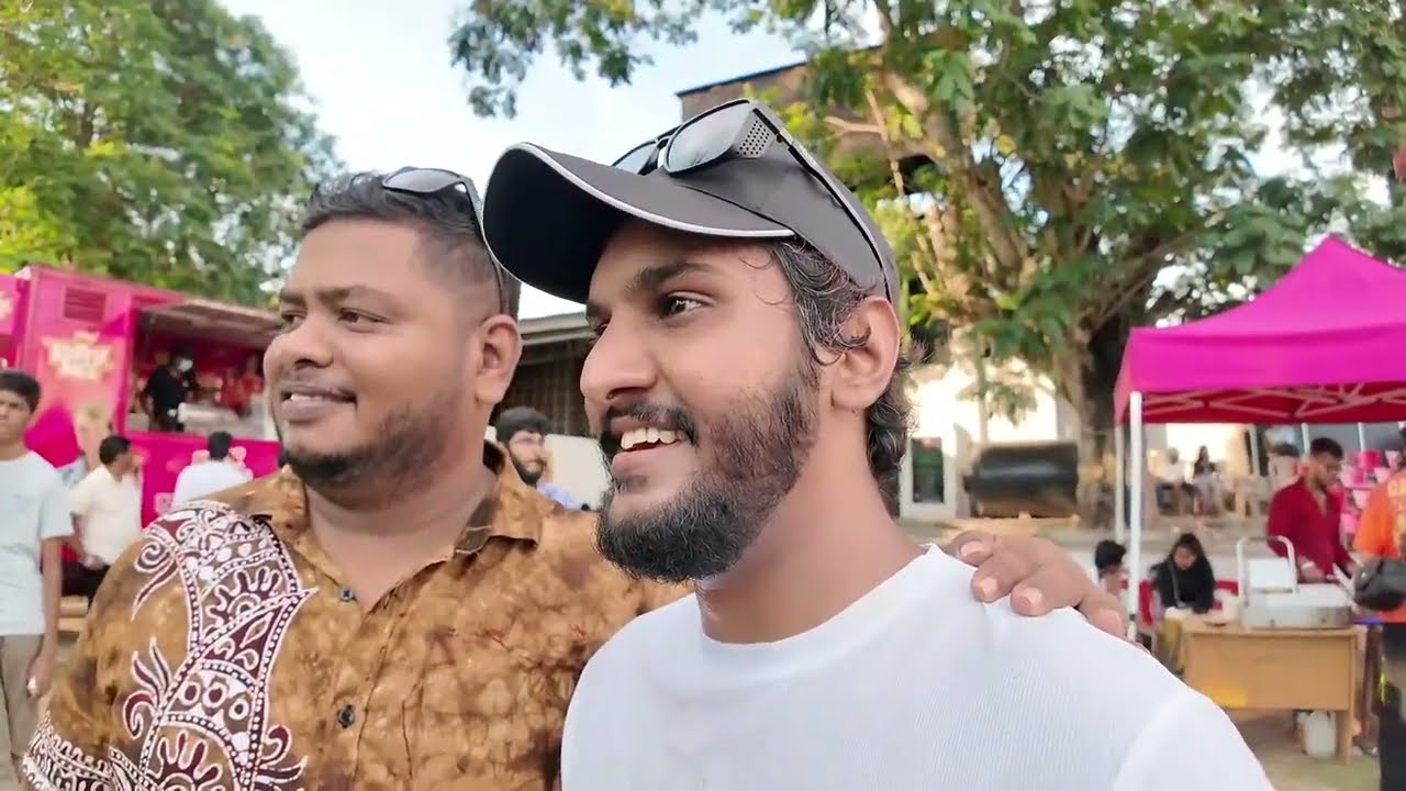 IRL අවුරුදු උත්සවේ with The Bois