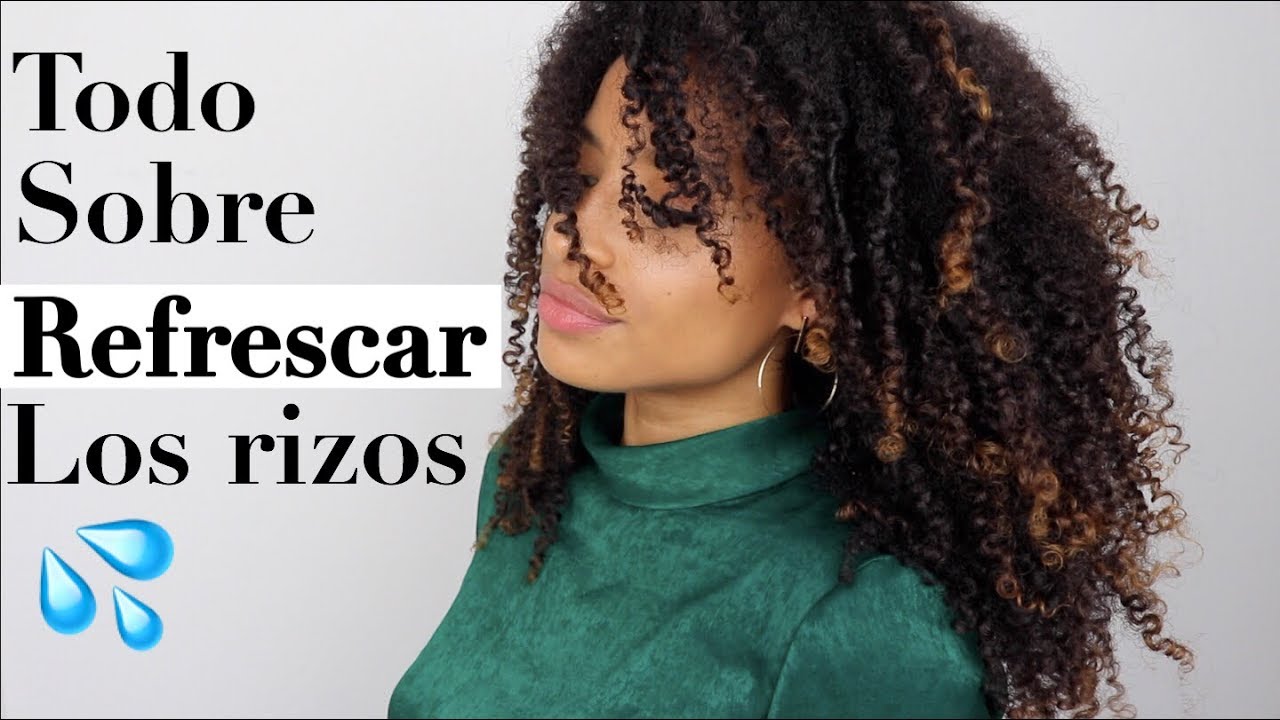 TODO SOBRE REFRESCAR LOS RIZOS -  consejos según tu textura, DIY, pros y contras | FRIZZYDESI
