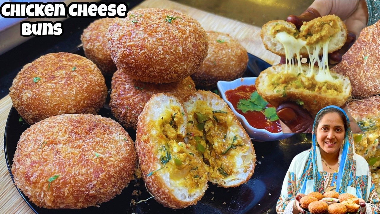Crispy Chicken Cheese Buns | रोज़ेदार के लिए क्रिस्पी करारे चिकन चीज़ बन बनाएं | Iftar Special 2026