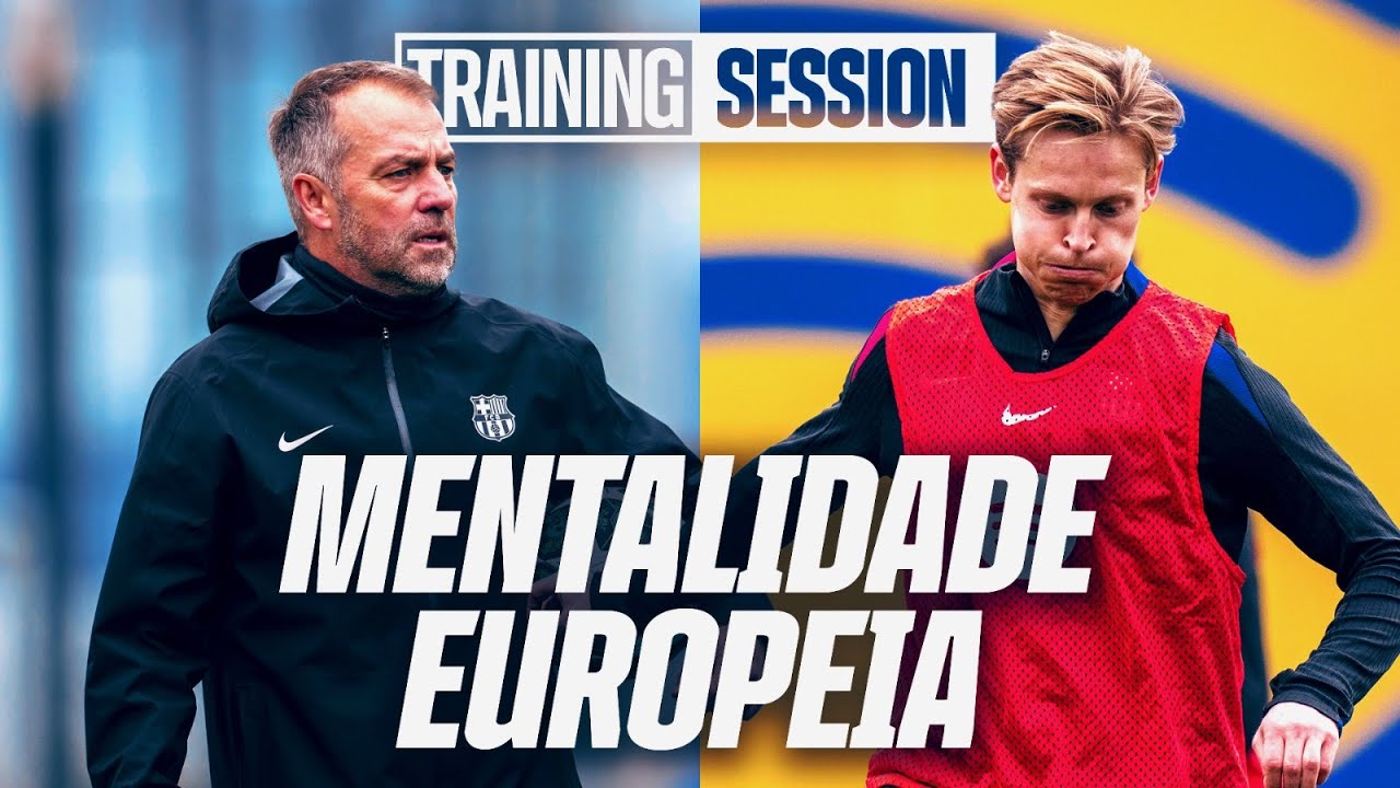 FULL FOCUS ON THE BENFICA GAME ⚽🔥 | FC Barcelona Training 🔵🔴