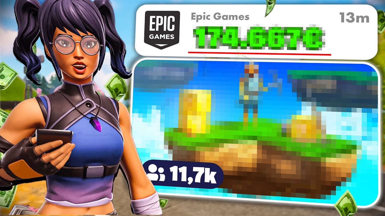 Wie viel GELD kann man WIRKLICH mit FORTNITE MAPS verdienen?