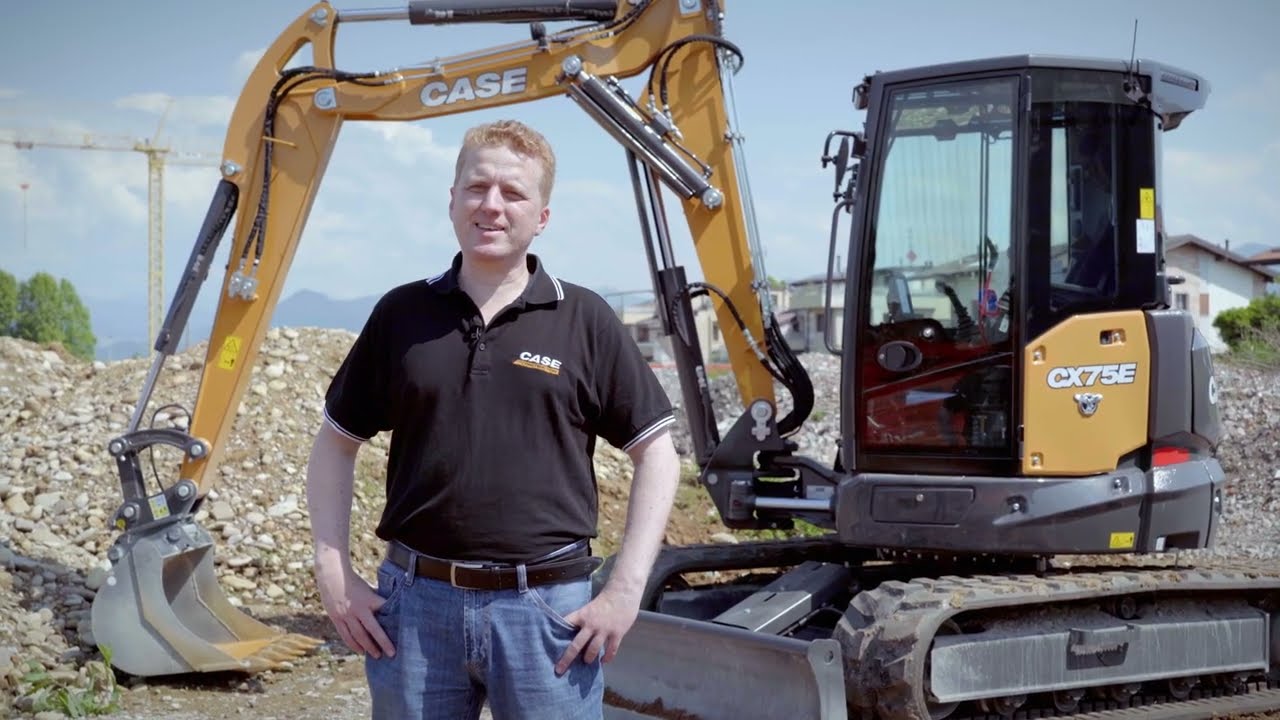 Europe: CASE Walkaround - Italy - CX75E