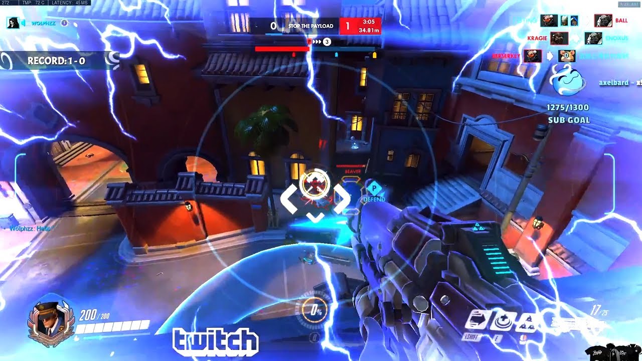 GALE INSANE NANO SOLDIER 76! POTG! [ OVERWATCH SEASON 21 TOP 500 ]
