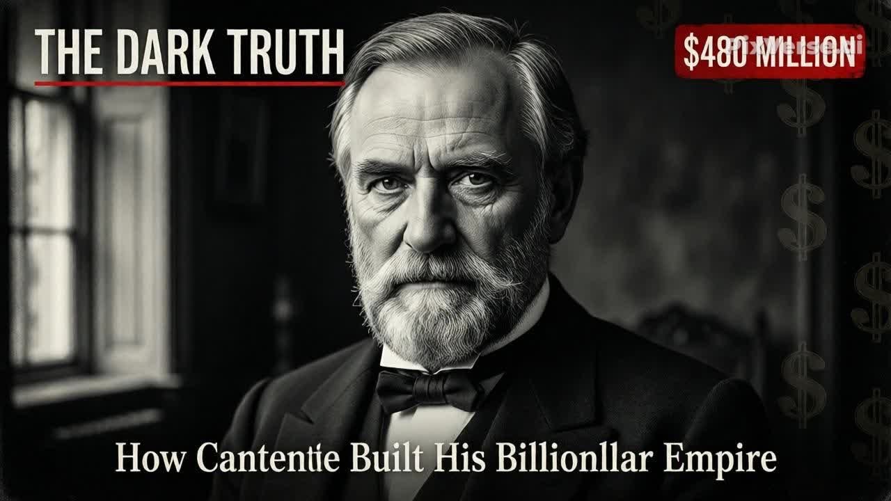 "Andrew Carnegie's Wealth Formula: The $480M Empire Built on Blood | Dark History Documentary"