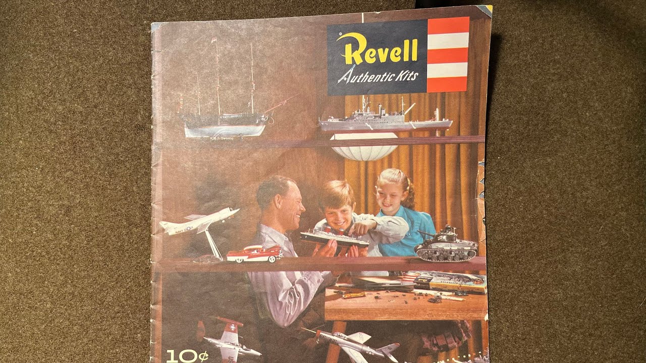 Revell 1957-1958 Catalogue Vintage Model Kits