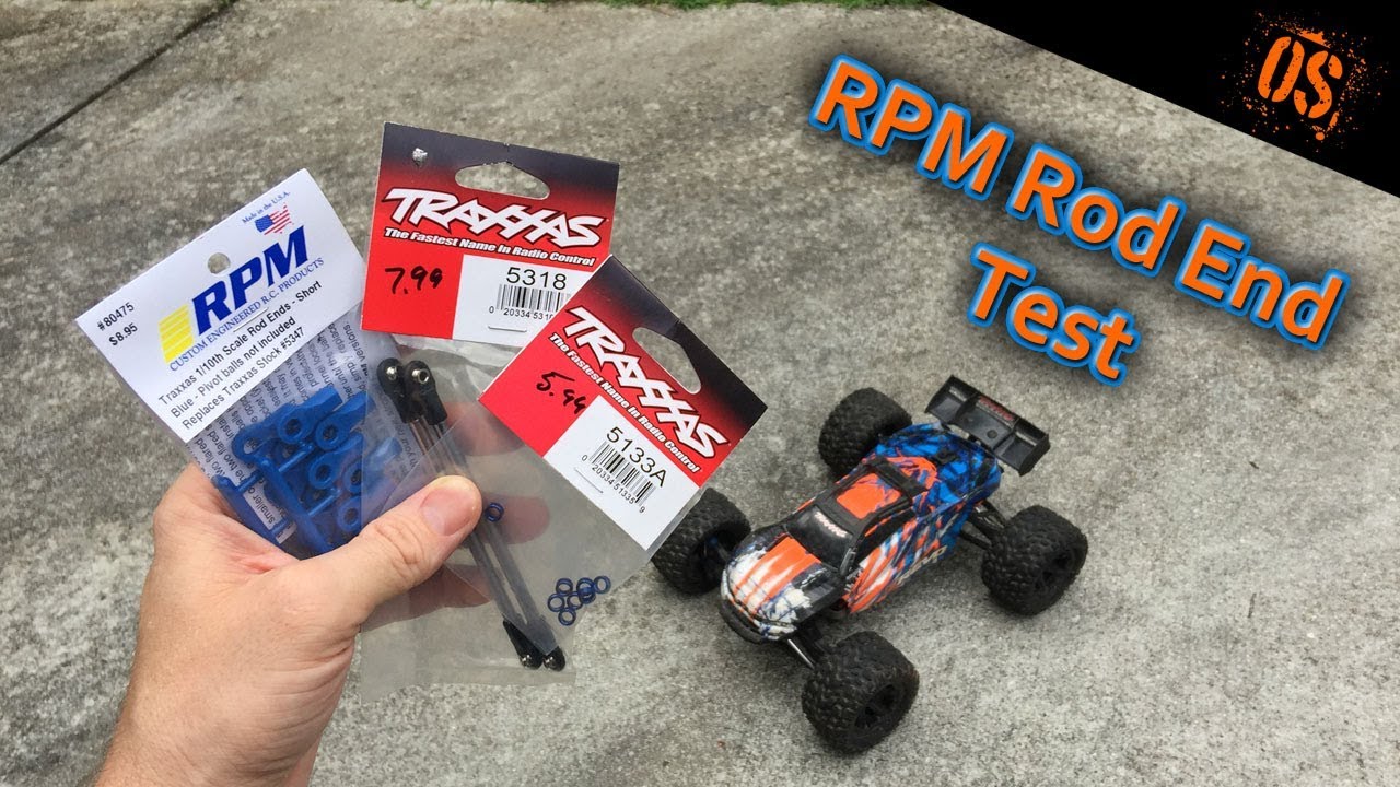 E Revo RPM Rod End Test