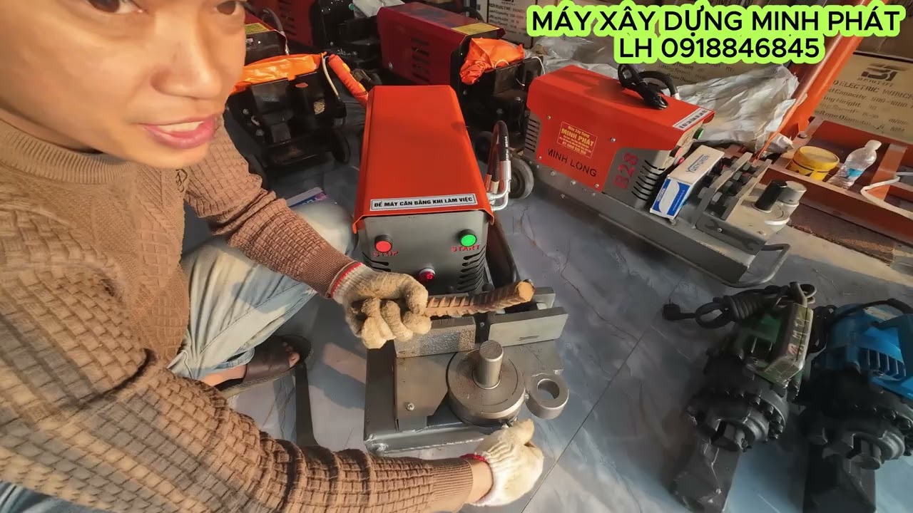 MÁY CẮT BẺ SẮT PHI 25 HƯỚNG DẪN SỬ DỤNG