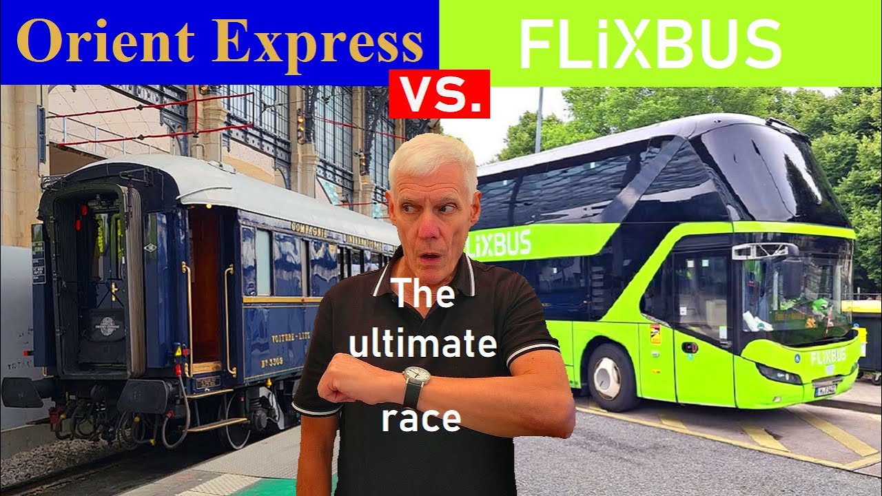 I RACE FLIXBUS against the ORIENT EXPRESS from Paris to Venice.