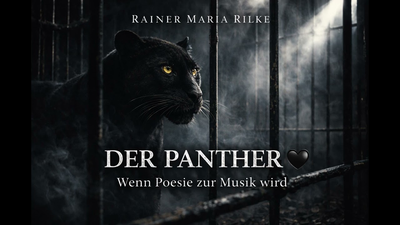 „Der Panther 🖤 – Rainer Maria Rilke trifft modernen Rock | Wenn Poesie zum Sound wird“