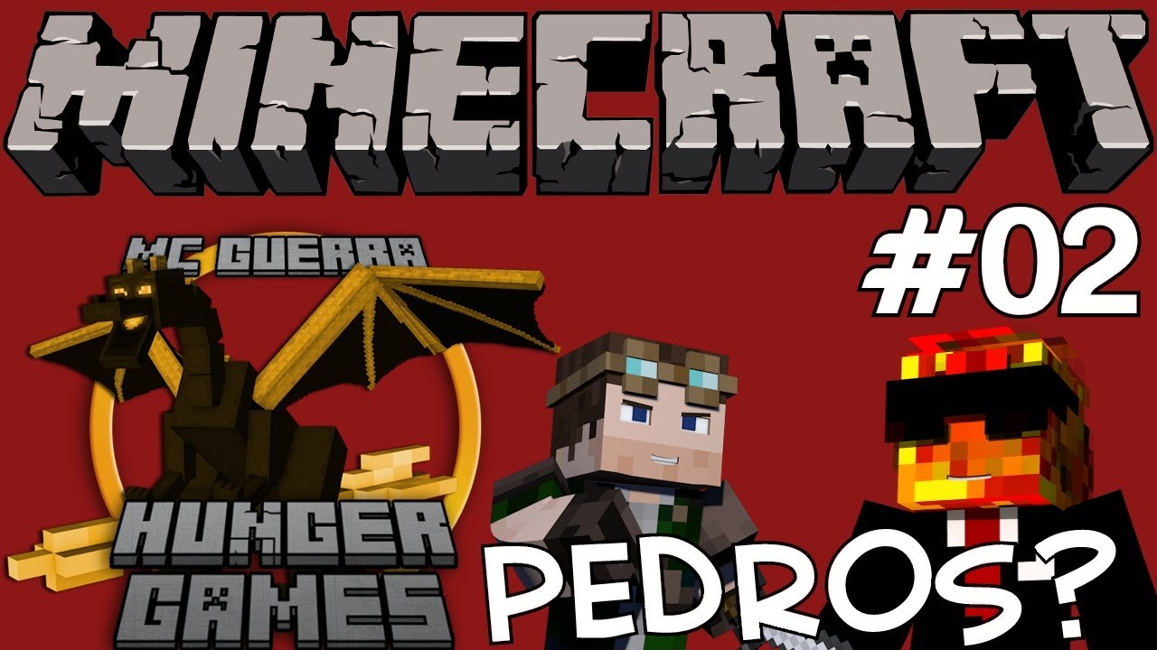 MINECRAFT HUNGERGAMES - MUITOS PEDROS :O [#02]