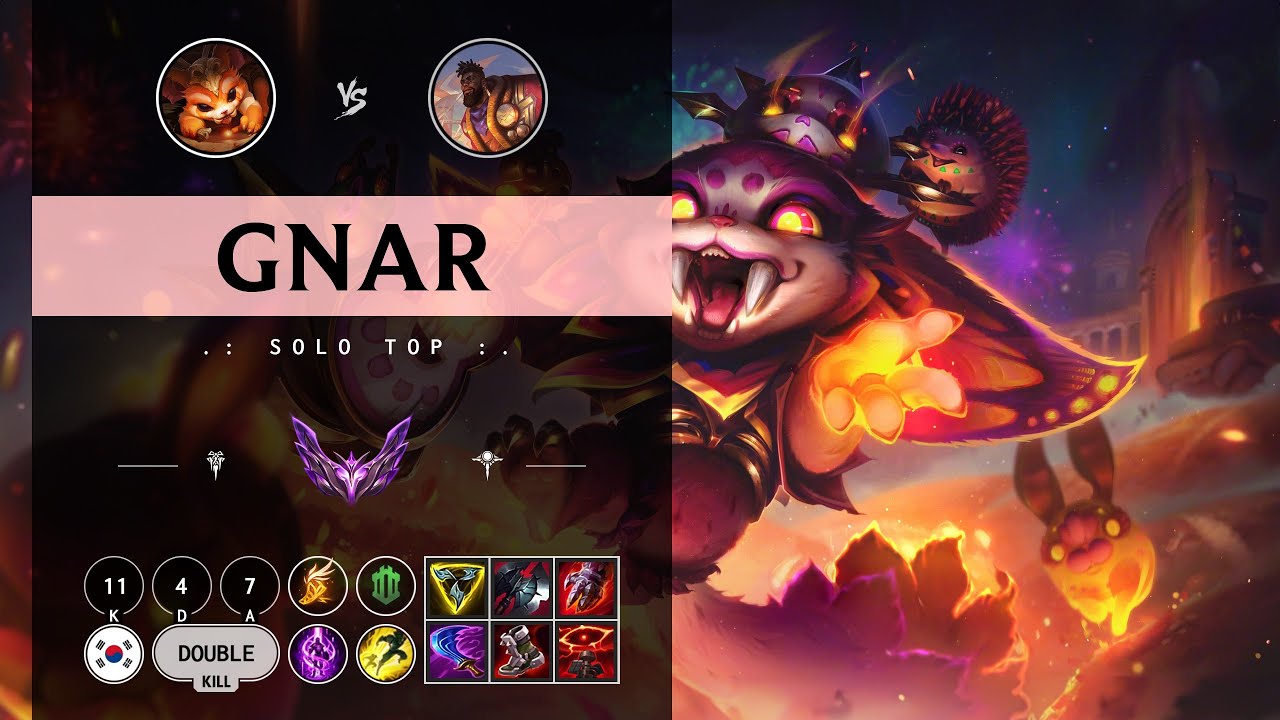Gnar Top vs K'Sante - KR Master Patch 14.10