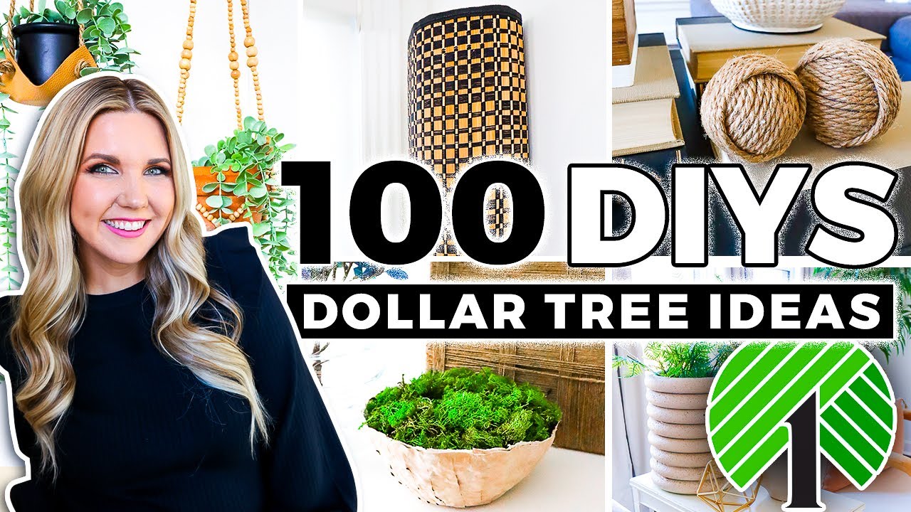 100 Dollar Tree DIY's...Watch this to be a DIY Pro!