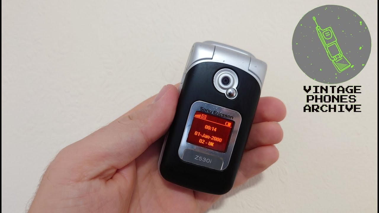 Sony Ericsson Z530i Mobile phone menu browse, ringtones, games, wallpapers