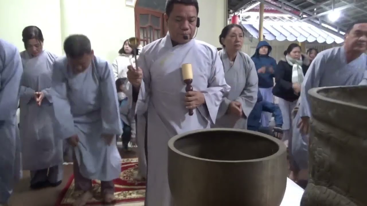 Lễ tác pháp cúng dường đầu năm xuân Bính Ngọ Mùng 05 tết tại Tịnh viện An Lạc- Phú An- Đức Trọng