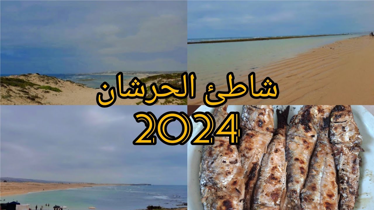 أجمل شواطئ الجديدة 🇲🇦شاطئ الحرشان سيدي عابد 🏖🐚|VLOG