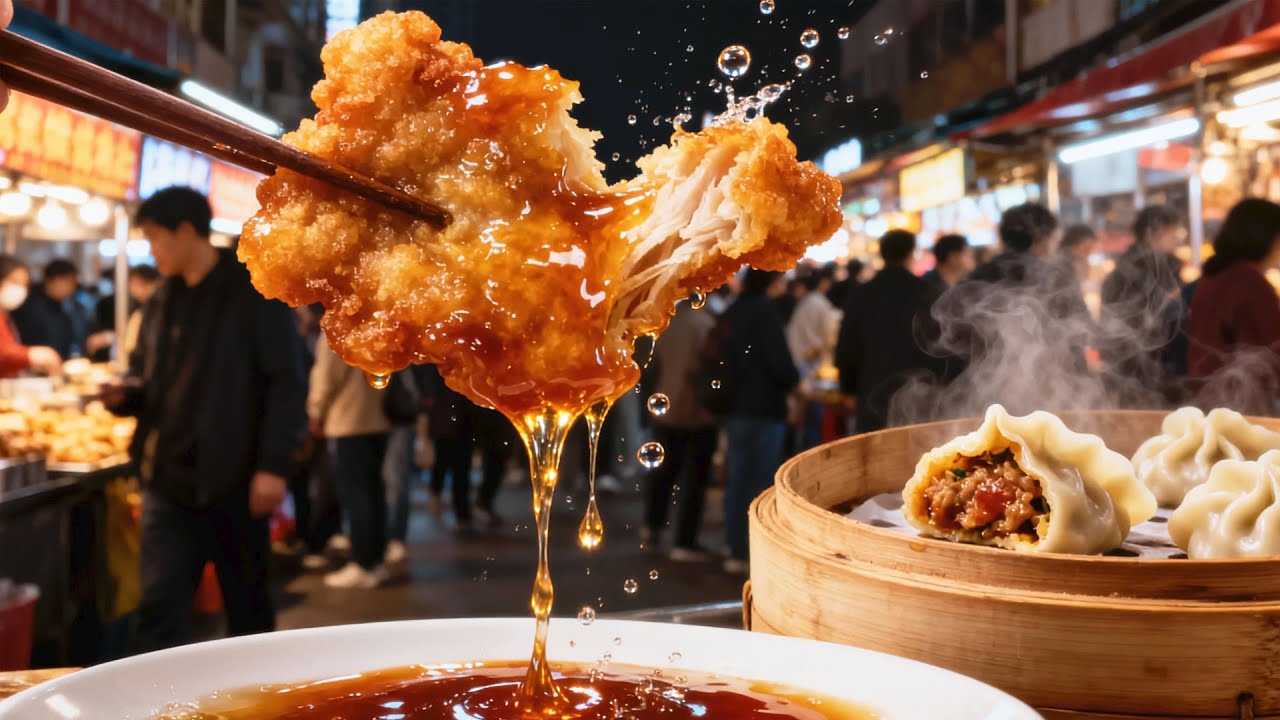 Freezing Outside, Feast Inside: Changchun's Zhongdong Market Foods Adventure.