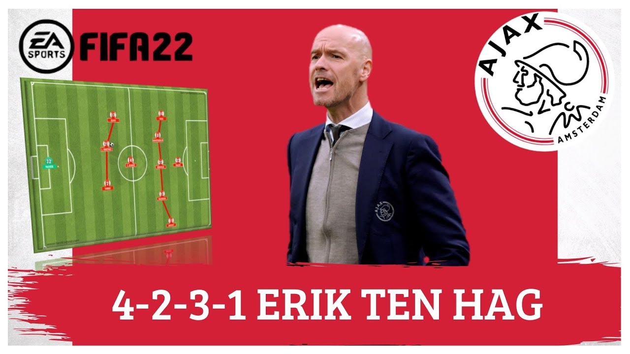 Erik Ten Hag 4-2-3-1 Ajax FIFA 22 |Tácticas|