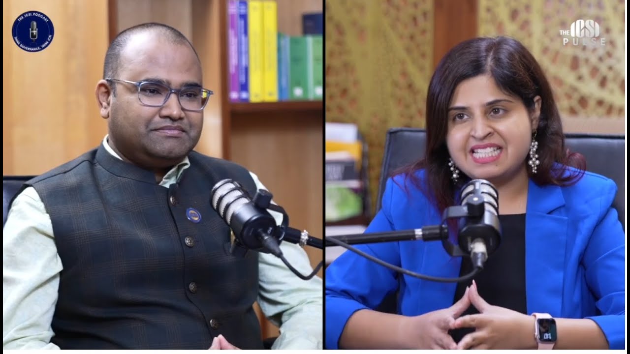 #TheICSIPulse: #ThinkGovernanceThinkICSI Podcast Series🎙️ Episode 5