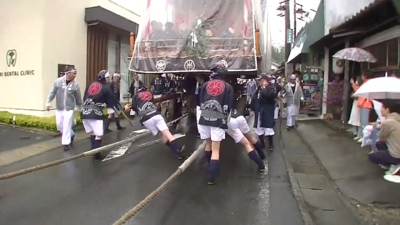 2025年 4月13日 八百津祭り 本郷組 8 本楽2 山車巡行 代理投稿