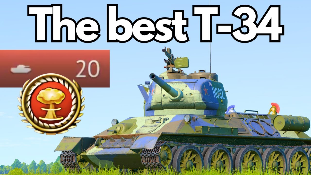 T34-85 Gai - The Best T-34 In War Thunder