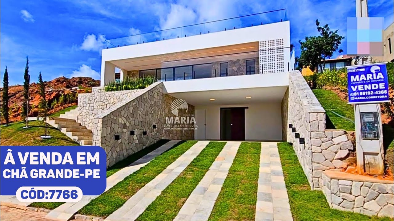 CASA &Agrave; VENDA EM CONDOM&Iacute;NIO FECHADO CH&Atilde; GRANDE-PE #imovelavenda 