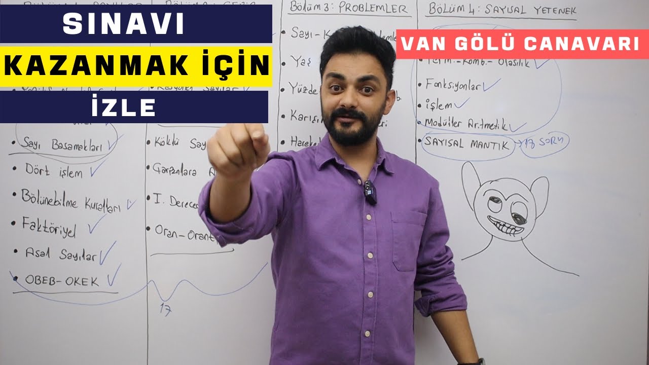 DGS Yİ KAZANMAK İSTİYORSAN İZLE VAN GÖLÜ CANAVARI OL