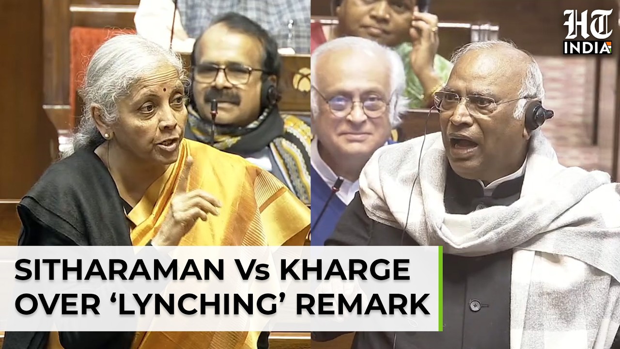 Kharge’s ‘Lynching’ Remark In Parliament Sparks Fury, Sitharam Hits Back With Nupur Sharma Case