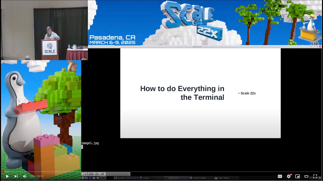 How to do Everything in a Terminal