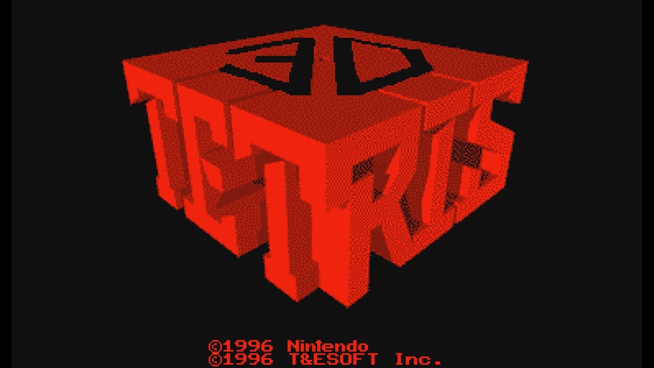 Virtual Boy Longplay [19] 3D-Tetris (US)