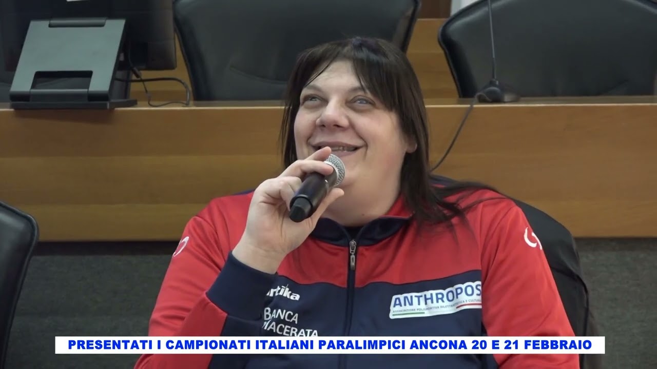 Presentazione Campionati Italiani Paralimpici Ancona