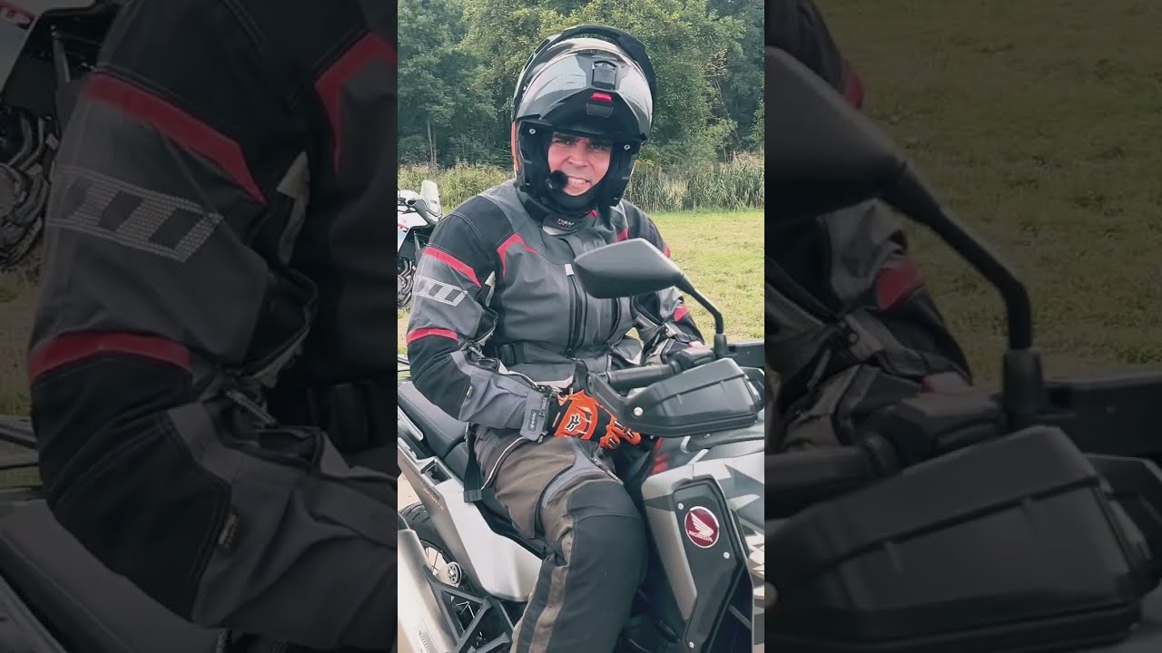 Africa vs Transalp i pierwsze wrażenia Marcina