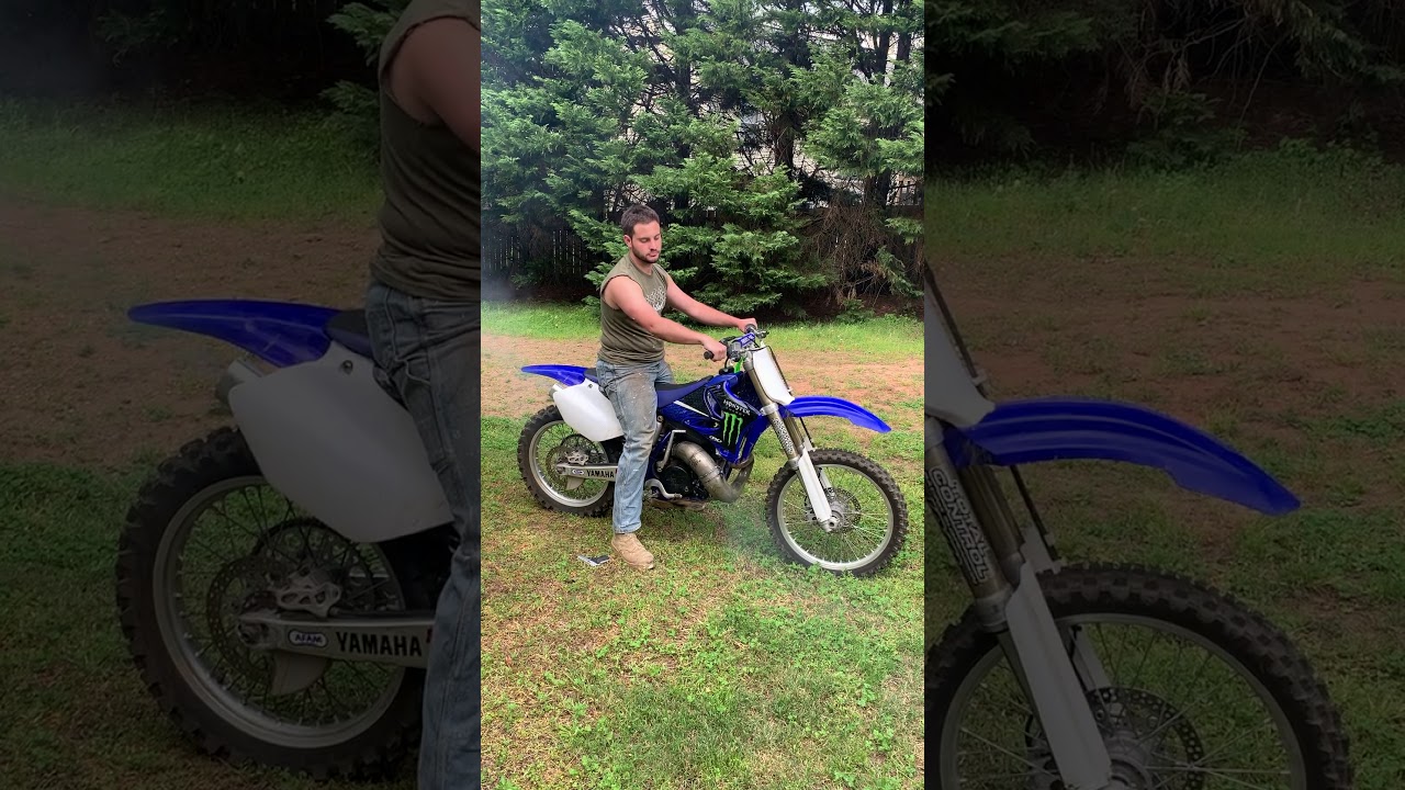 KX500 2 Stroke Engine in a Yamaha 250 Frame / Sleeper Dirt-bike