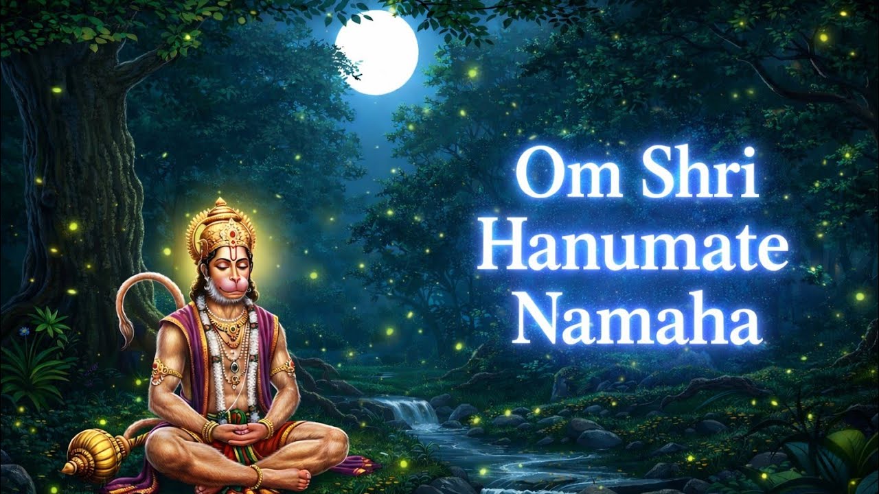 Om Namo Bhagavate Hanumate Namaha | 6 Minutes of Divine Power🕉️