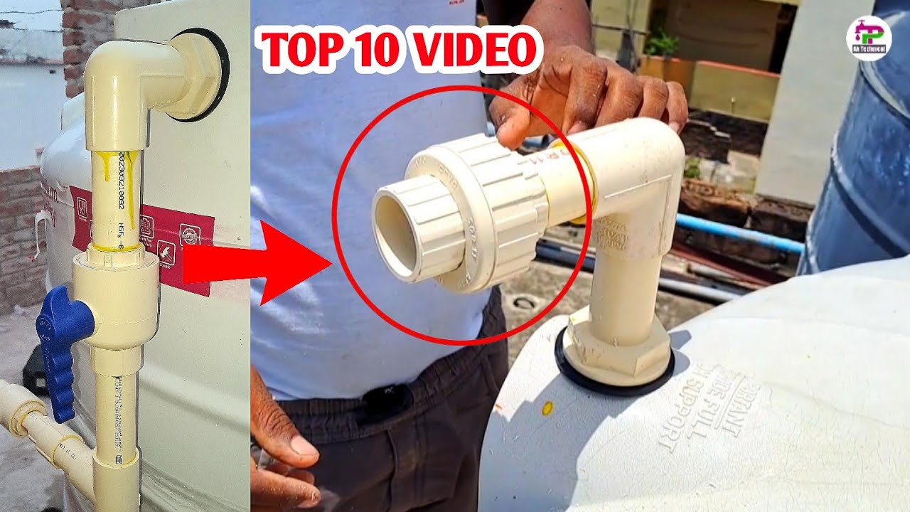 1000 Litre Water Tanker Top Ten Videos! Plumber work 💪 ..