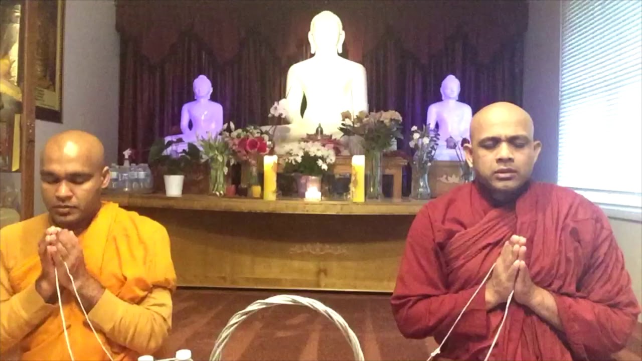 Buddha Vandana, Guided Meditation and Pirith Chanting